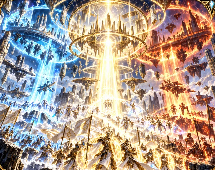 Painted concept: Convergence Protocol